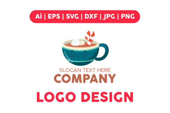 Christmas Logo Cup Blue Red – Graphics & Logos Review