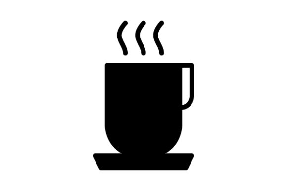 Coffee Cup Glyph Icon: Graphics & Icons for Branding