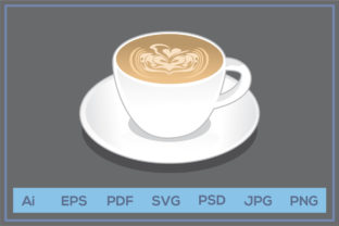 Espresso Coffee Cup Graphics & Icons for Editors