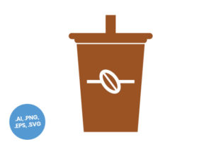 Flat Brown Coffee Cup Flat Icon: Graphics & Icons Review