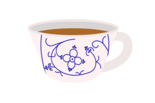 Frisian Tea Cup: A Crafts Design from Germany for Bloggers