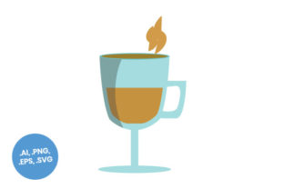 Glass Coffee Cup Flat Icon: A Graphics & Icons Review