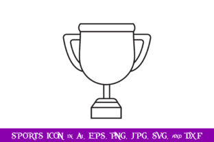 Winner Cup Sport Icon: Sporty Graphics & Icons