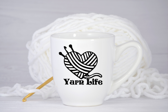 Yarn Life Knitting Crochet Hook SVG: A Crafts Graphics Review